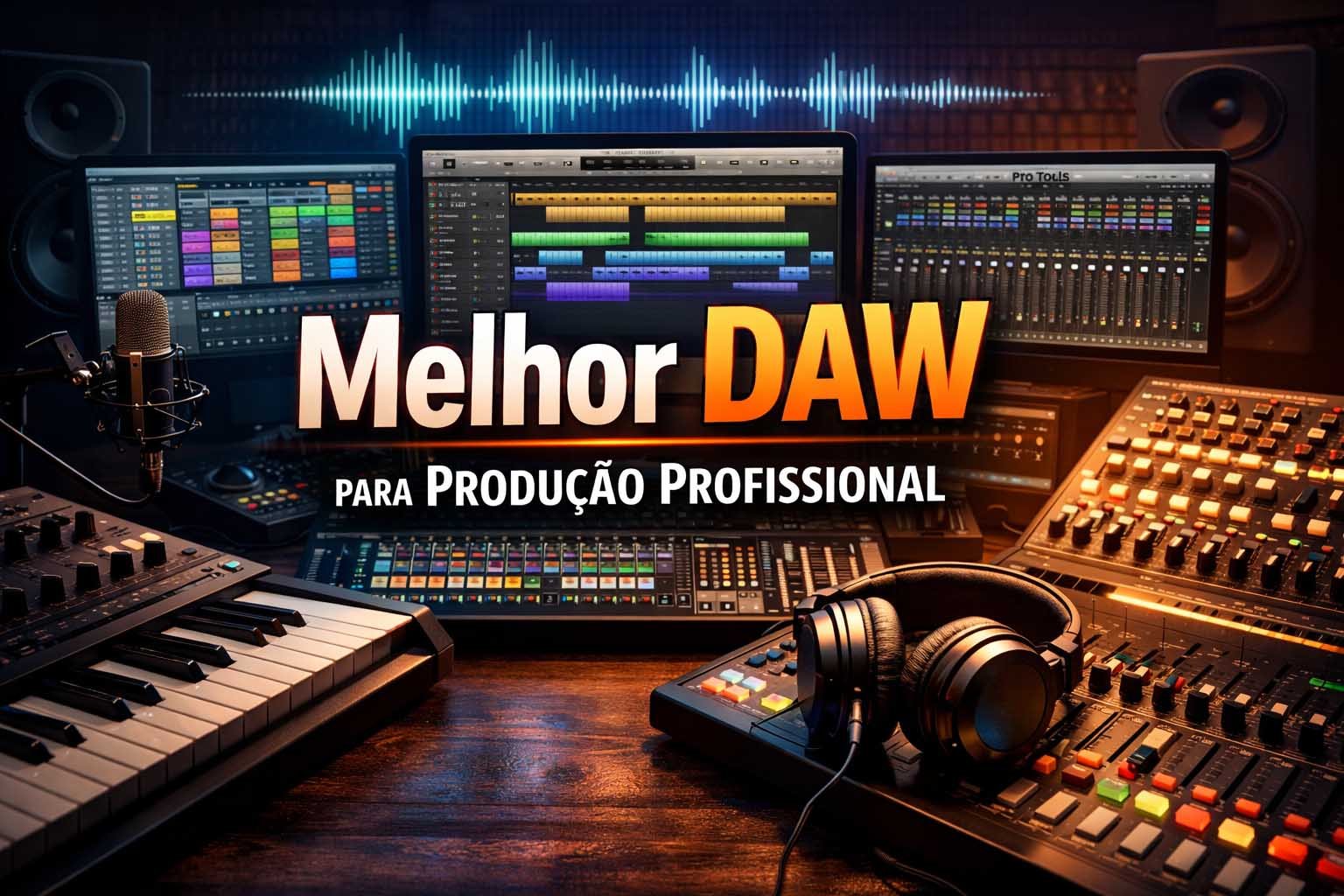 Como Escolher a Melhor DAW para Produção Profissional e Criar um Fluxo de Trabalho Eficiente